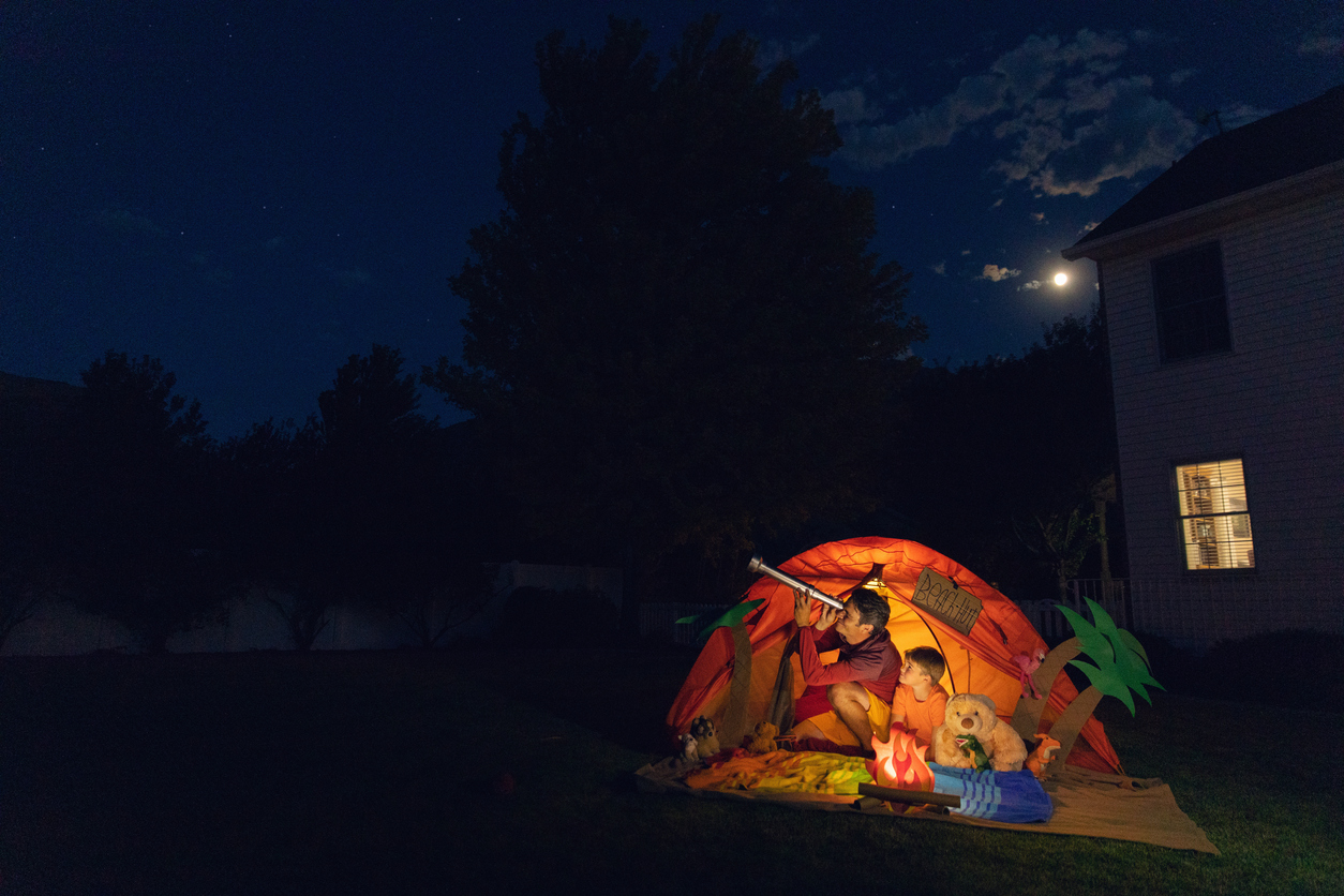 Cabin Fever, Virtual Graduation, And Camping In The Backyard