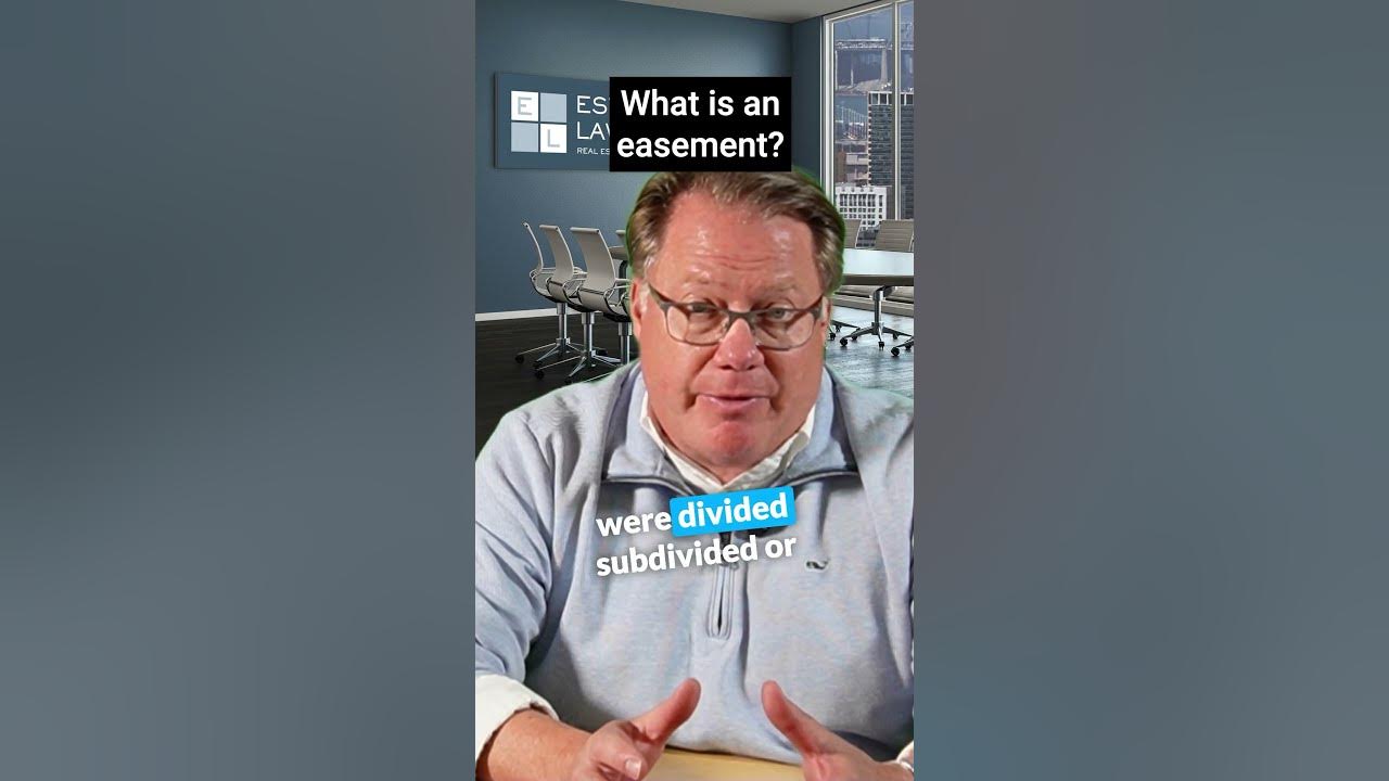 What is an easement?
